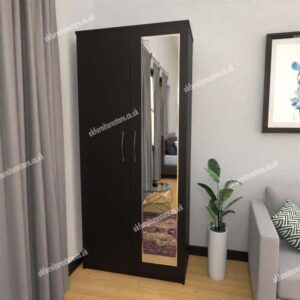 Zen 2 Door Wardrobe With 1 Mirror - Image 8