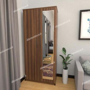 Zen 2 Door Wardrobe With 1 Mirror - Image 13