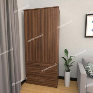 Zen 2 Door Wardrobe With 3 Drawer - Image 13