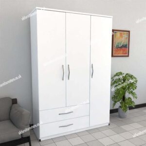 Trivia 3 Door Wardrobe With 2 Drawers - Image 15