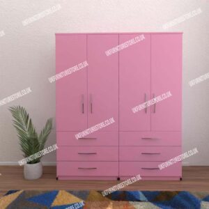 Omni 4 Door Wardrobe With 6 Drawers - Image 12