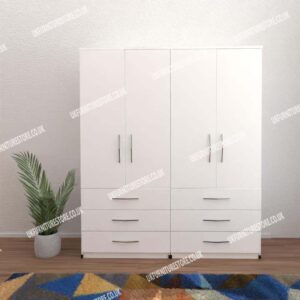 Omni 4 Door Wardrobe With 6 Drawers - Image 15