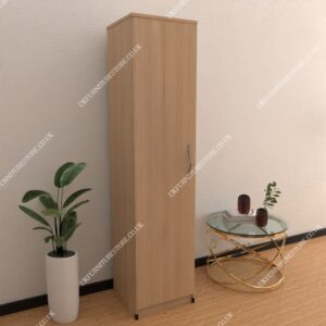 Nimble 1 Door Plain Wardrobe - Image 7