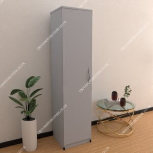 Nimble 1 Door Plain Wardrobe - Image 4