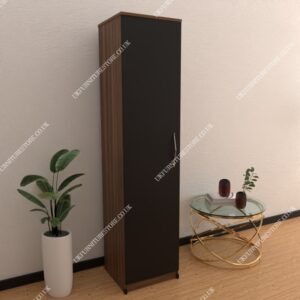 Nimble 1 Door Plain Wardrobe - Image 9