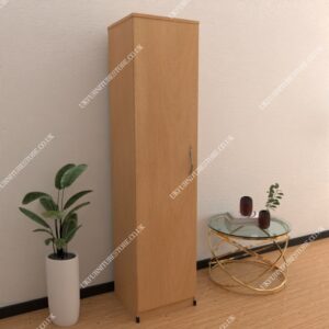 Nimble 1 Door Plain Wardrobe - Image 11