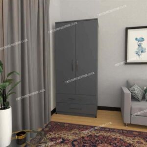 Zen 2 Door Wardrobe With 2 Drawers - Image 13