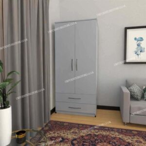 Zen 2 Door Wardrobe With 2 Drawers - Image 11