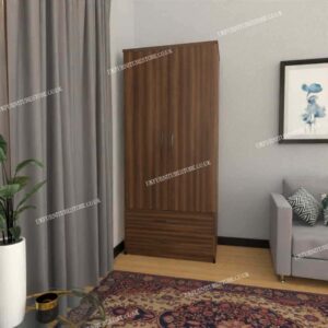 Zen 2 Door Wardrobe With 2 Drawers - Image 10