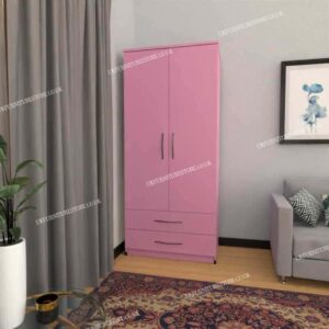 Zen 2 Door Wardrobe With 2 Drawers - Image 6