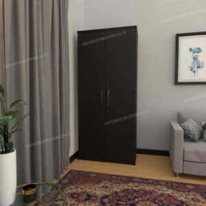 Nimble 2 Door Plain Wardrobe - Image 14