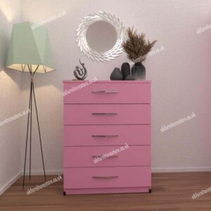 5 Drawers Chest Of Drawers - Image 12