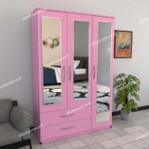 Trivia 3 Door Wardrobe With 2 Drawers & 3 Mirrors - Image 12