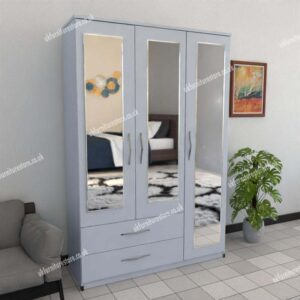 Trivia 3 Door Wardrobe With 2 Drawers & 3 Mirrors - Image 13