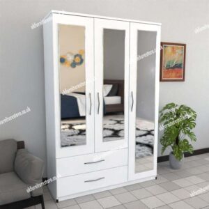 Trivia 3 Door Wardrobe With 2 Drawers & 3 Mirrors - Image 7