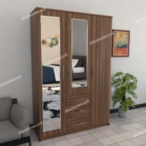 Trivia 3 Door Wardrobe With 2 Mirror and 3 Drawers - Image 13