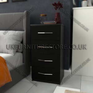 4 Drawer bedside