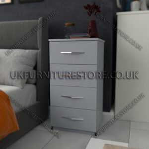 4 Drawer Bedside - Image 5