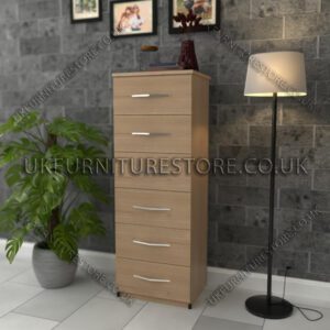 6 Drawer Bedside