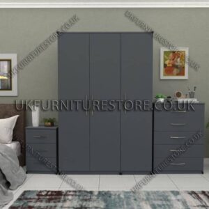 3 Door Wardrobe Set