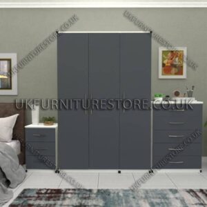 3 Door Wardrobe Set