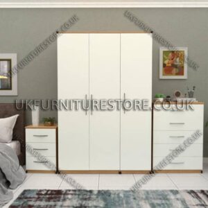 3 Door Wardrobe Set