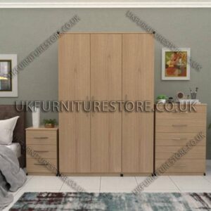 3 Door Wardrobe Set