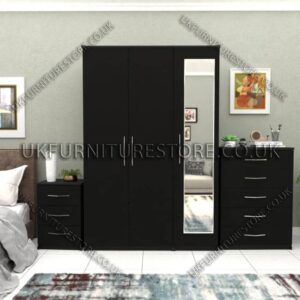 3 Door Wardrobe Set