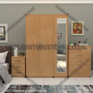 3 Door Wardrobe Set