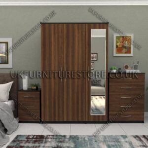 3 Door Wardrobe Set